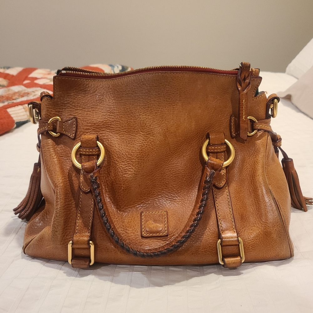 Dooney & Bourke Brown Florentine Satchel